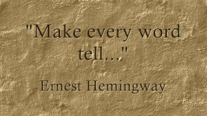 Make-every-word-tell
