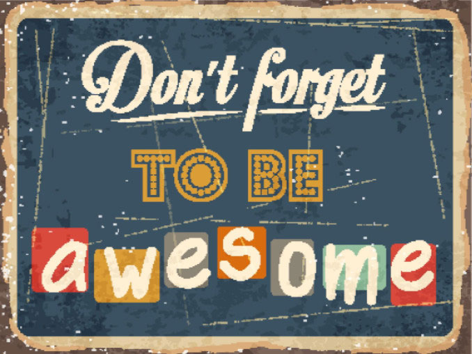 Don't forget to be awesome: SEO-e Client Management Blog