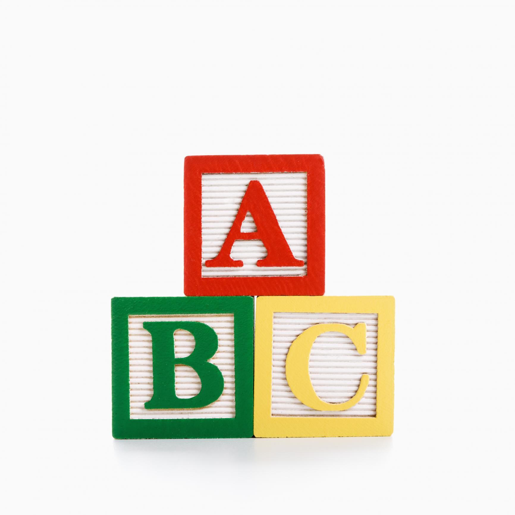 alphabet blocks
