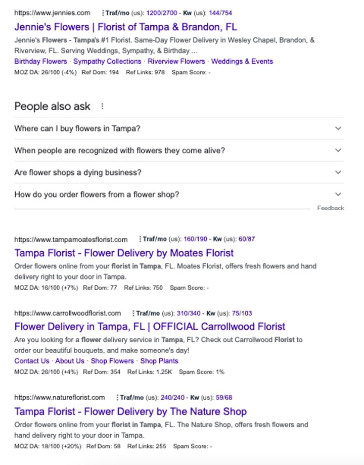local seo examples